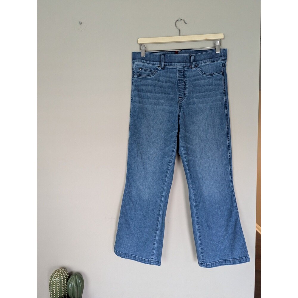 Spanx Everywear Tummy Control Kick Flare Jeans Vintage Indigo Size XL High Rise